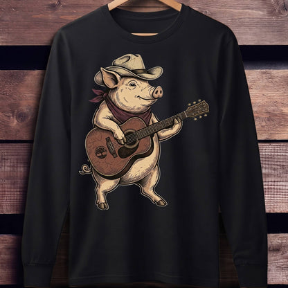 Old School Country Pig Guitarist