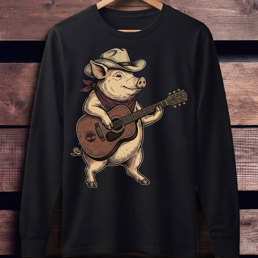 Old School Country Pig Guitarist