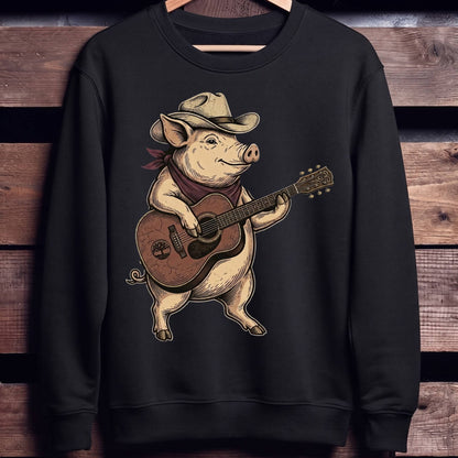 Old School Country Pig Guitarist