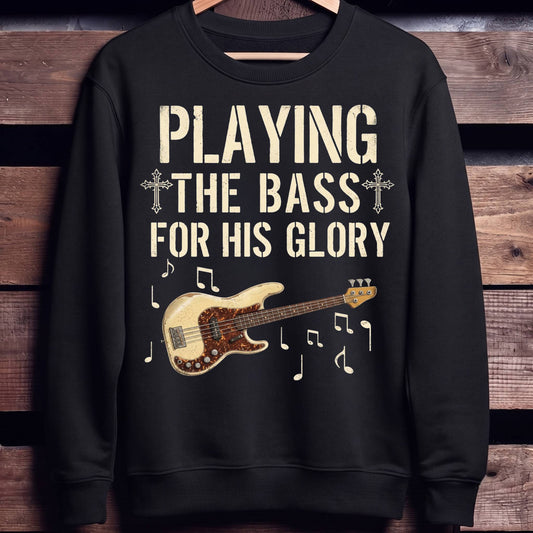 Playing Bass For His Glory
