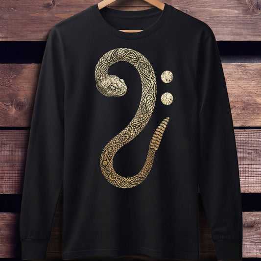 Rattlesnake Bass Clef Music