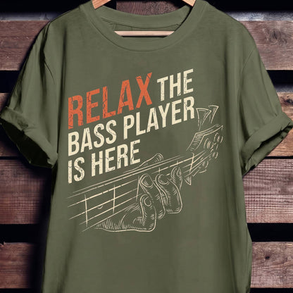 Relax Bass Player Is Here - The Music Frontiers