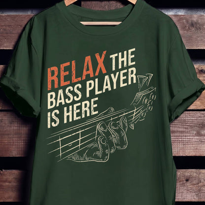 Relax Bass Player Is Here - The Music Frontiers