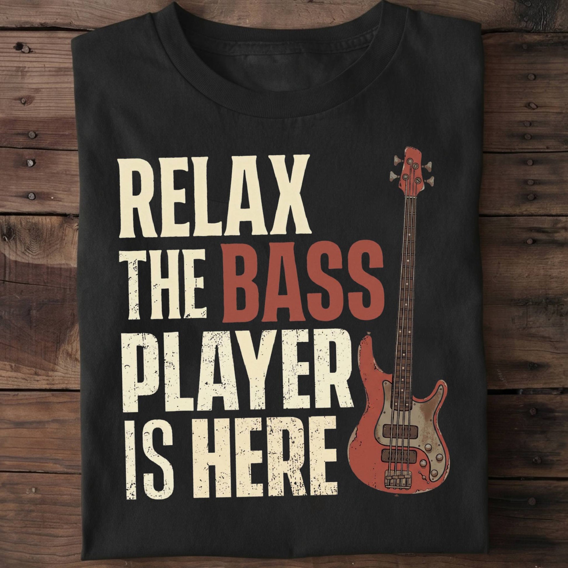 Relax The Bass Player Here - The Music Frontiers
