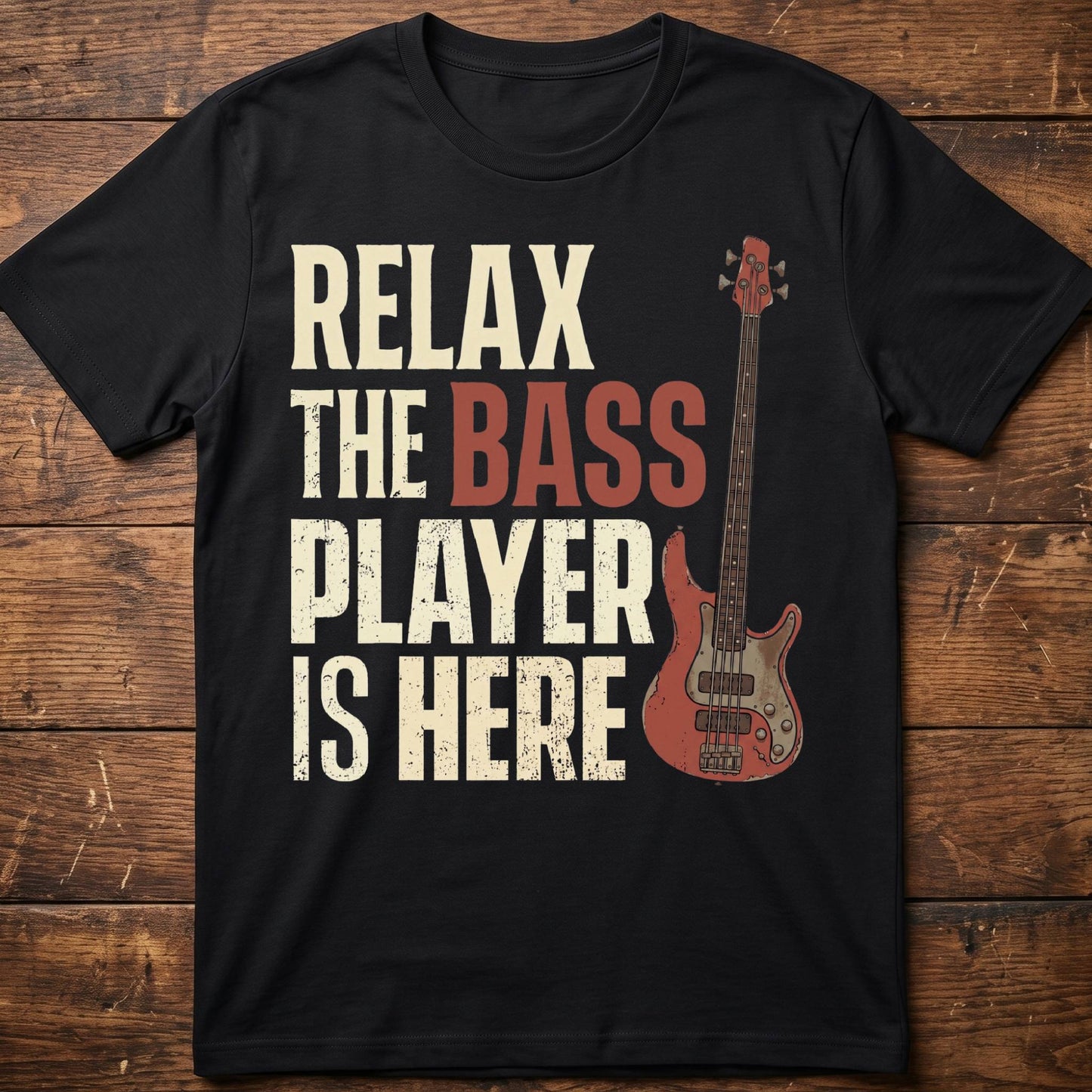 Relax The Bass Player Here - The Music Frontiers