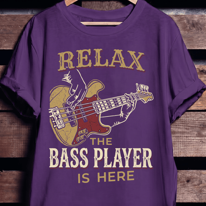 Relax Bass Player Is Here - The Music Frontiers