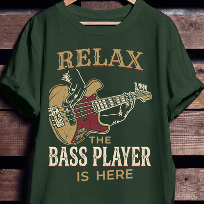 Relax Bass Player Is Here - The Music Frontiers