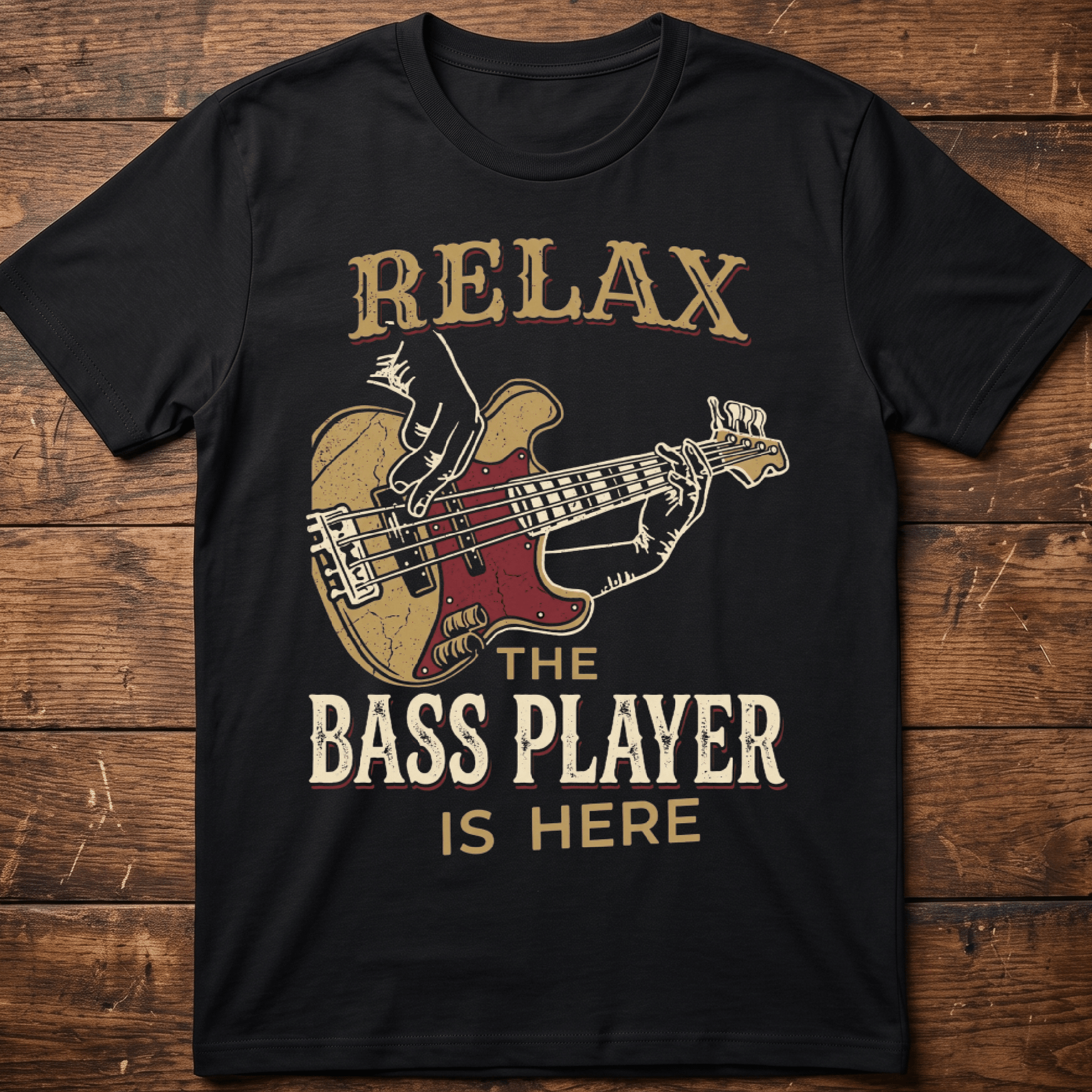 Relax Bass Player Is Here - The Music Frontiers