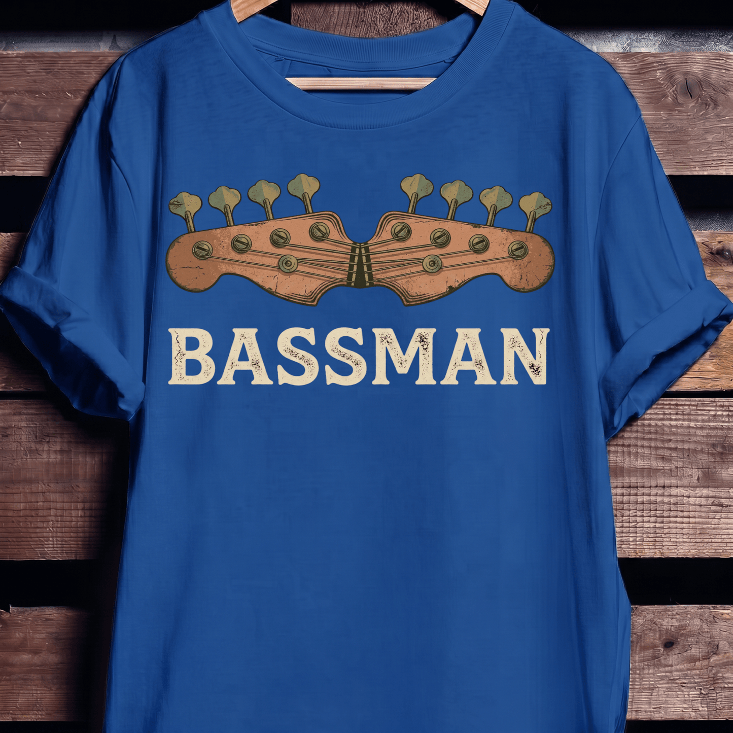 Retro Bassman Graphic T-Shirt - The Music Frontiers