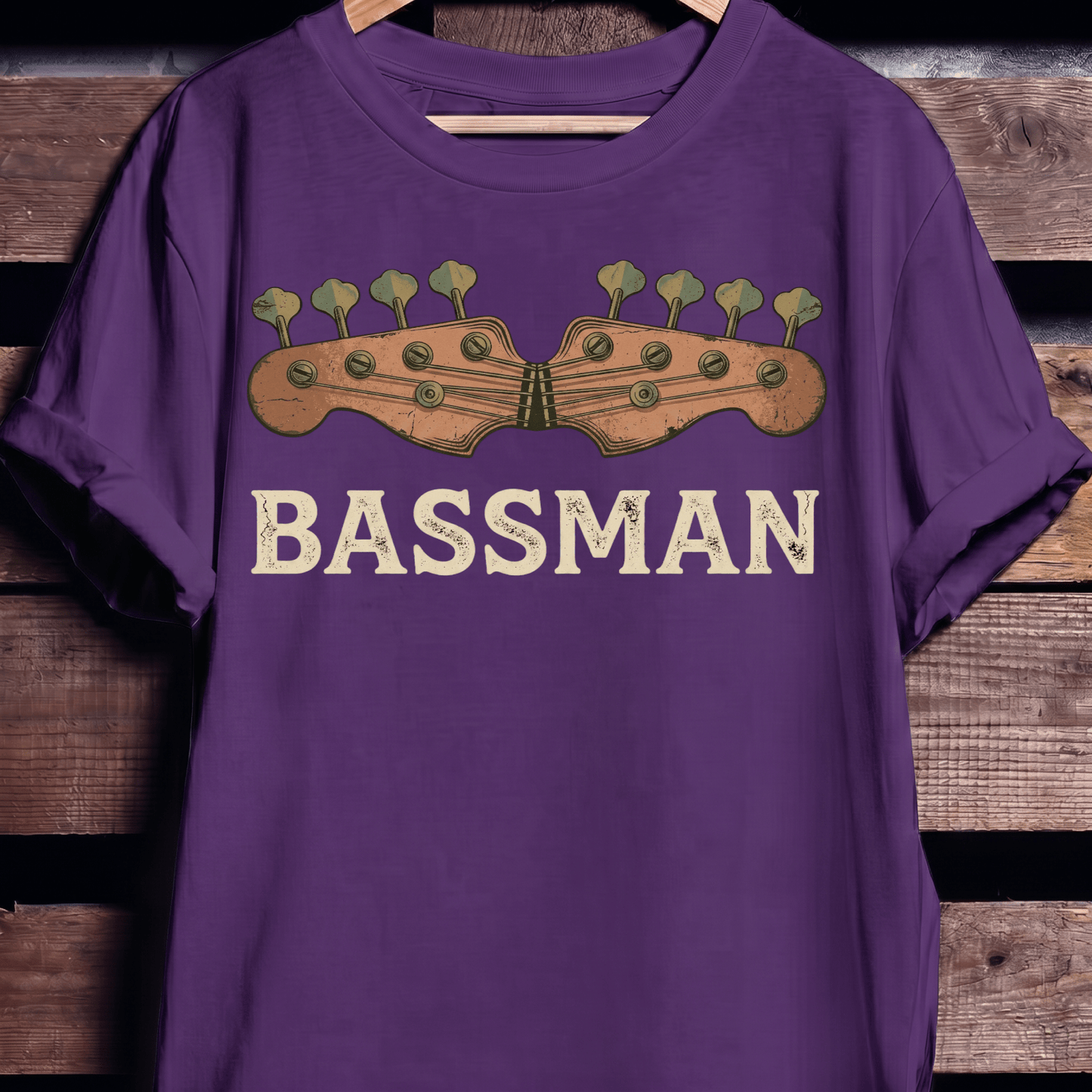 Retro Bassman Graphic T-Shirt - The Music Frontiers