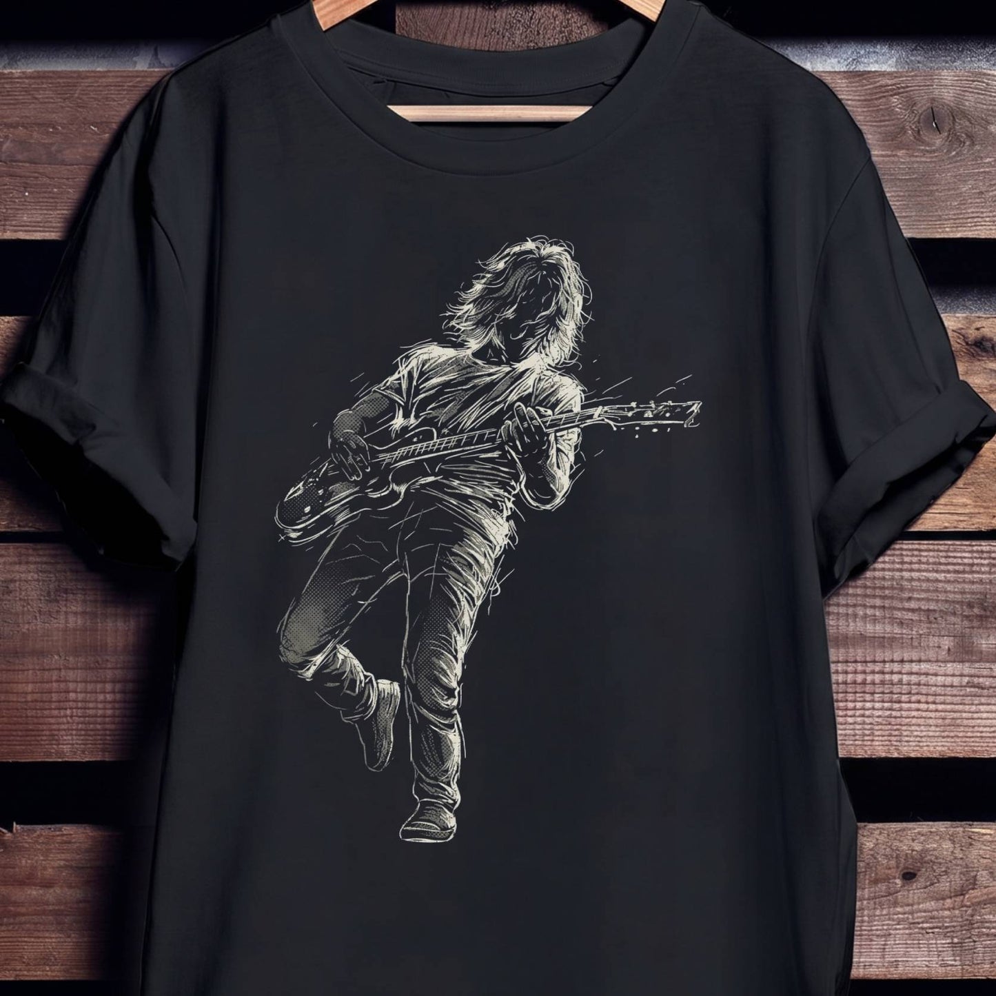 Rock & Roll Musician Graphic