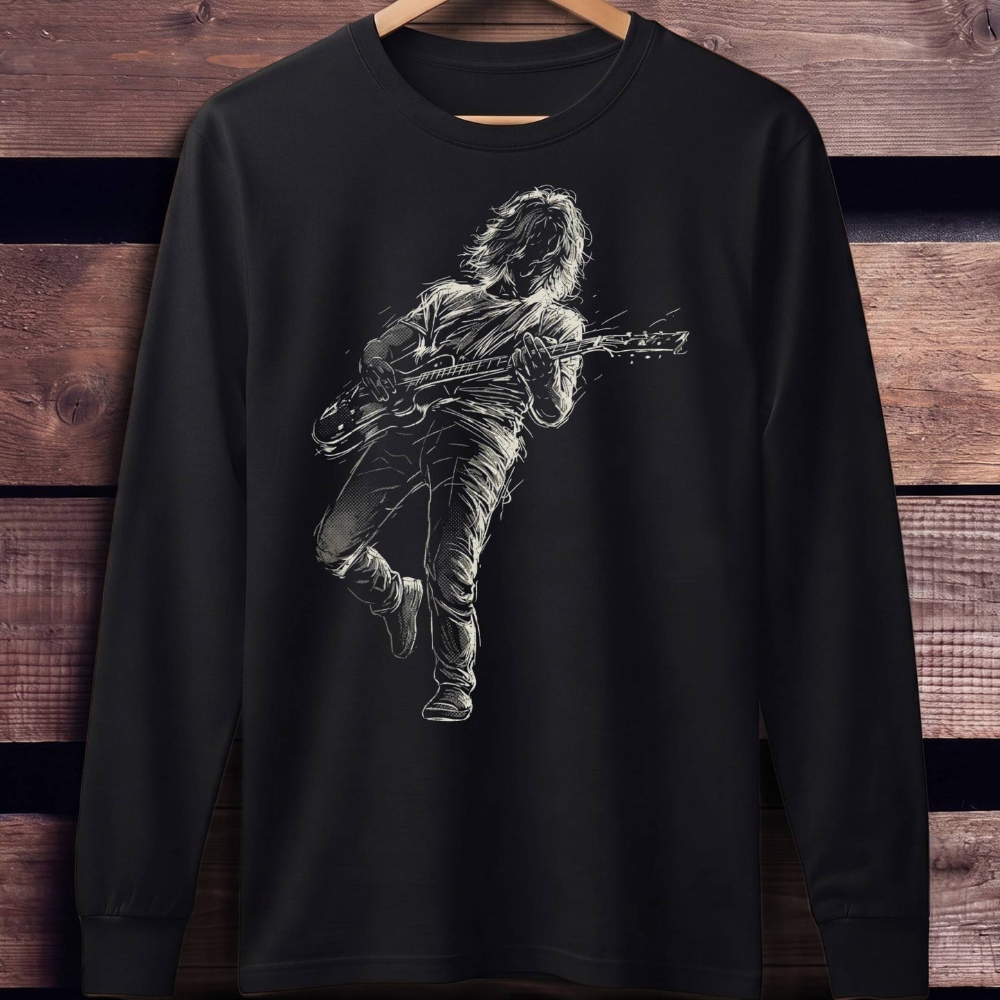 Rock & Roll Musician Graphic