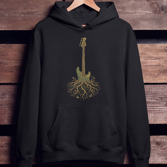 Rooted Bass Guitar Nature