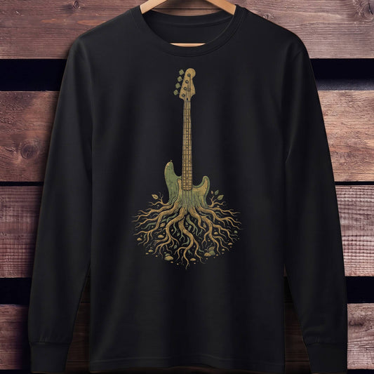 Rooted Bass Guitar Nature