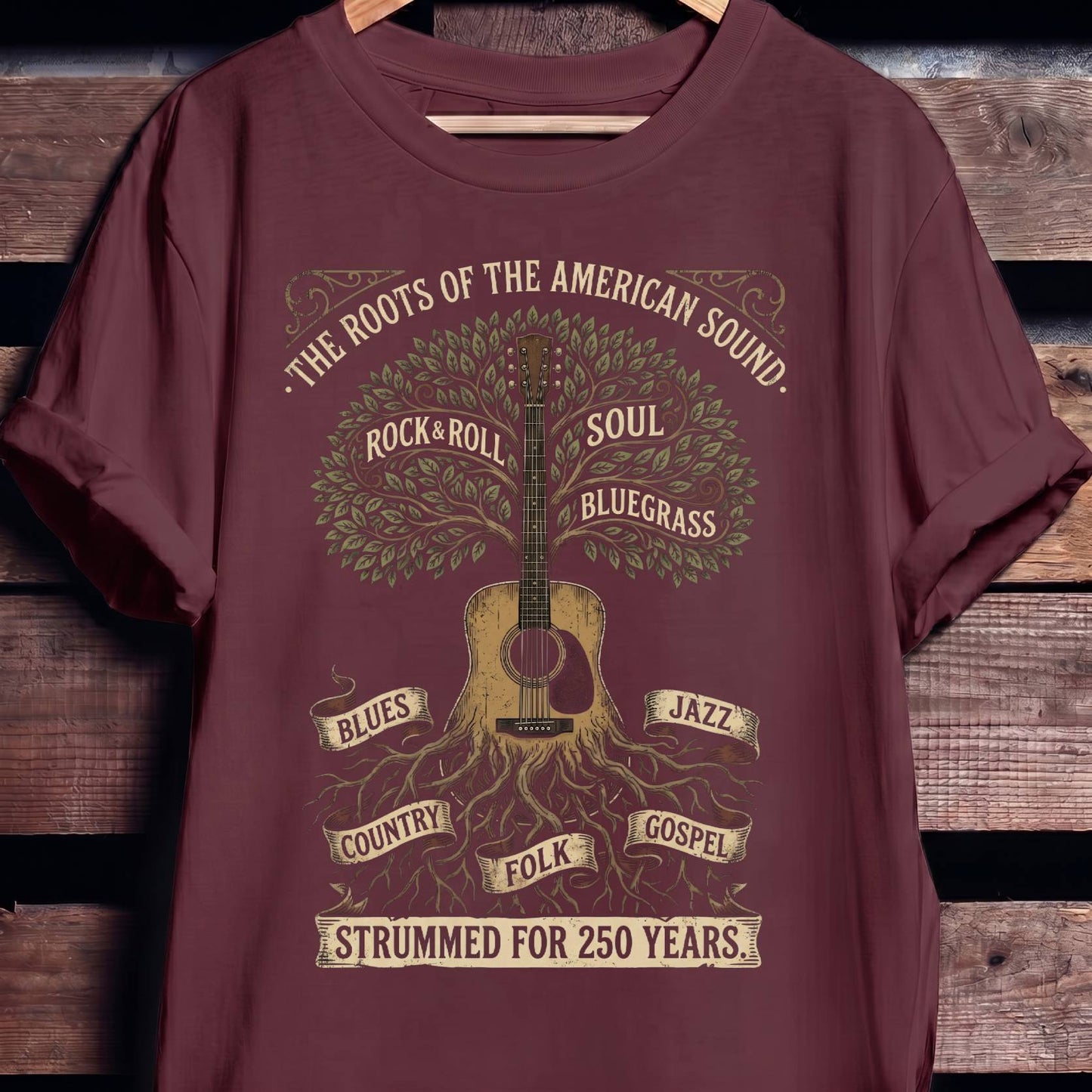 Roots of American Sound Guitar America 250 - The Music Frontiers