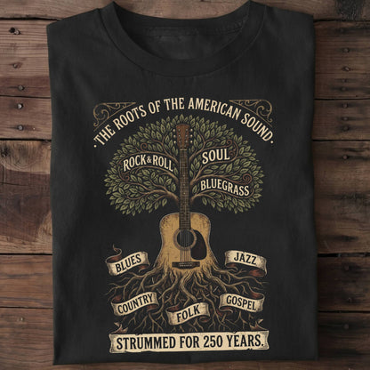 Roots of American Sound Guitar America 250 - The Music Frontiers