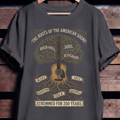 Roots of American Sound Guitar America 250 - The Music Frontiers