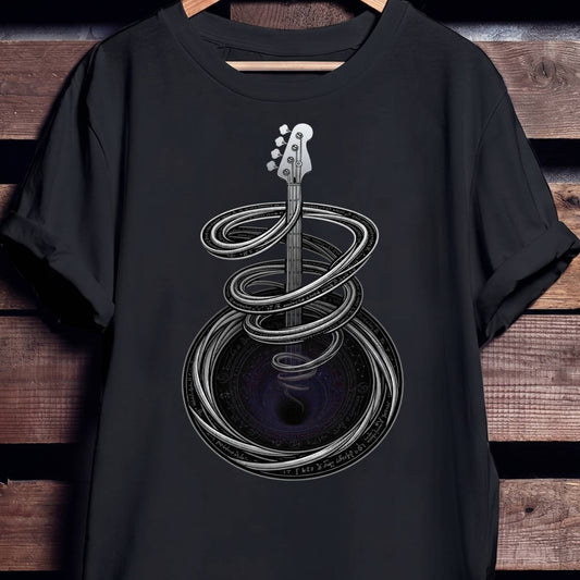 Runes Magic Bass Graphic T-Shirt