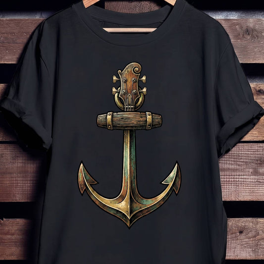 Rustic Anchor Bass Guitar