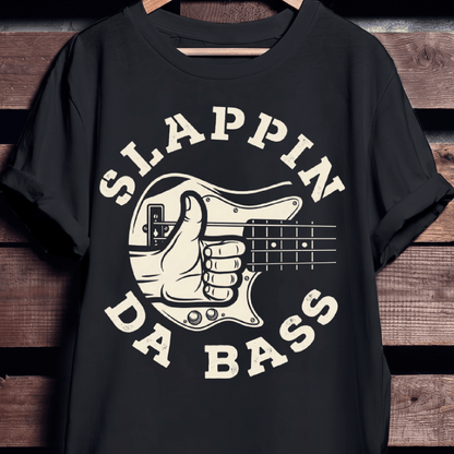 Slappin Da Bass Graphic Tee - The Music Frontiers