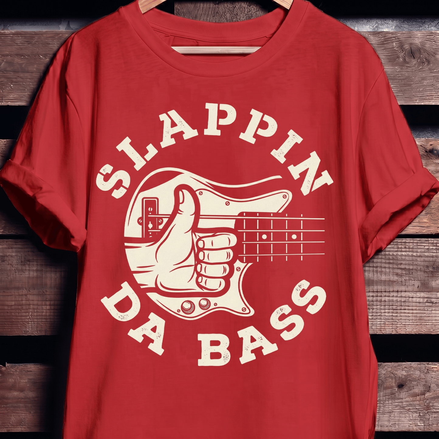 Slappin Da Bass Graphic Tee - The Music Frontiers