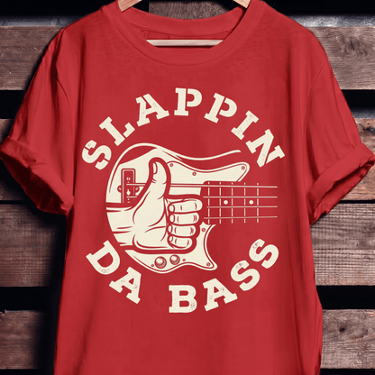 Slappin Da Bass Graphic Tee - The Music Frontiers