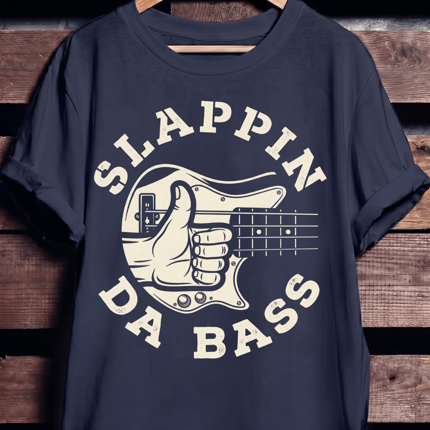Slappin Da Bass Graphic Tee - The Music Frontiers