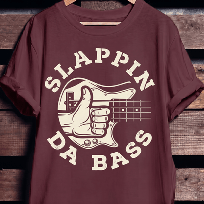Slappin Da Bass Graphic Tee - The Music Frontiers