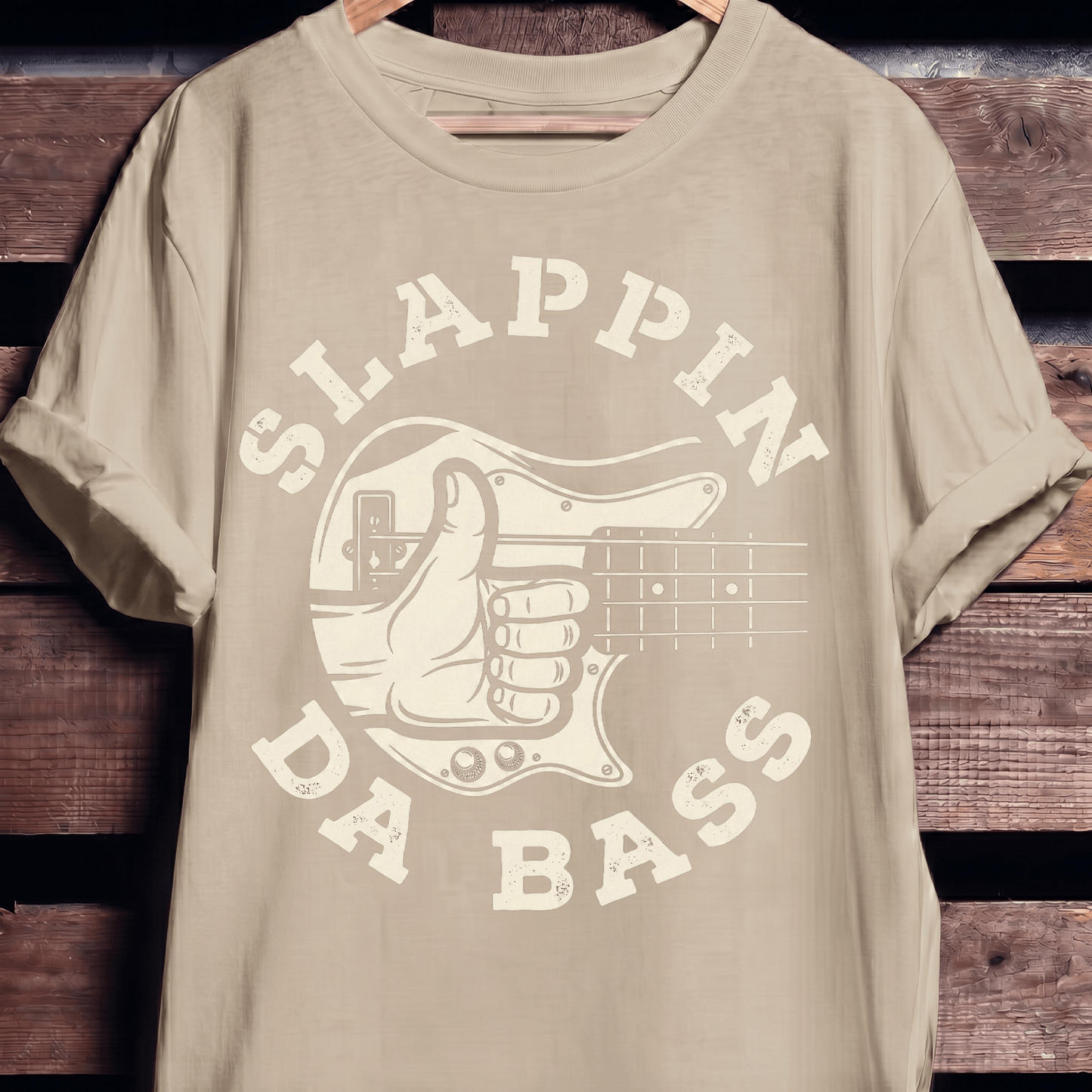 Slappin Da Bass Graphic Tee - The Music Frontiers