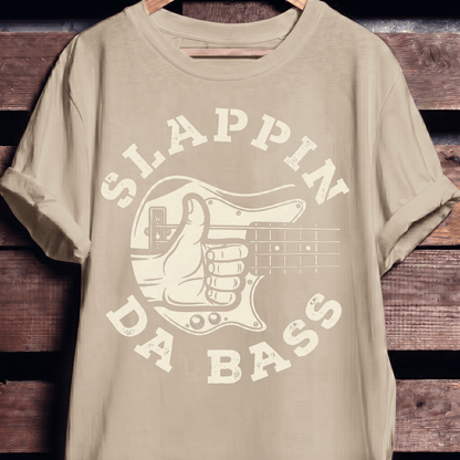 Slappin Da Bass Graphic Tee - The Music Frontiers