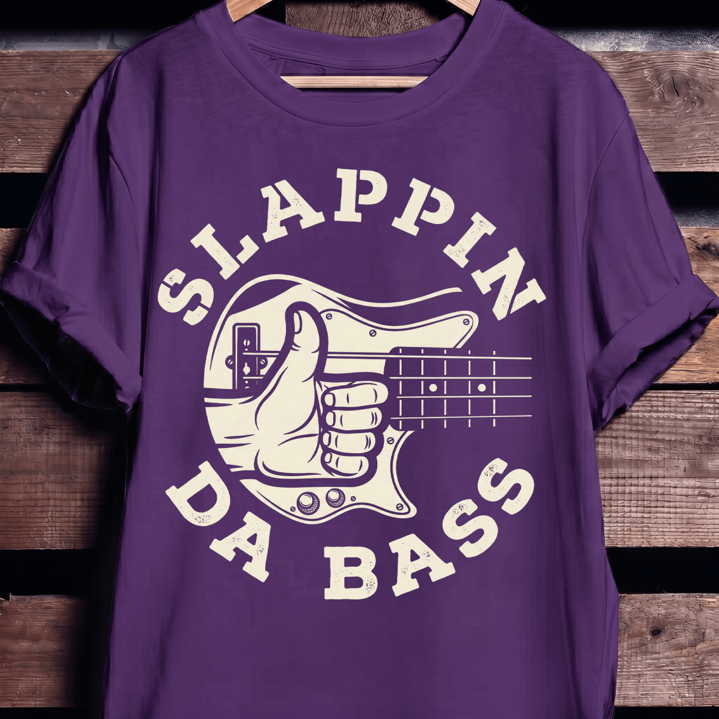 Slappin Da Bass Graphic Tee - The Music Frontiers