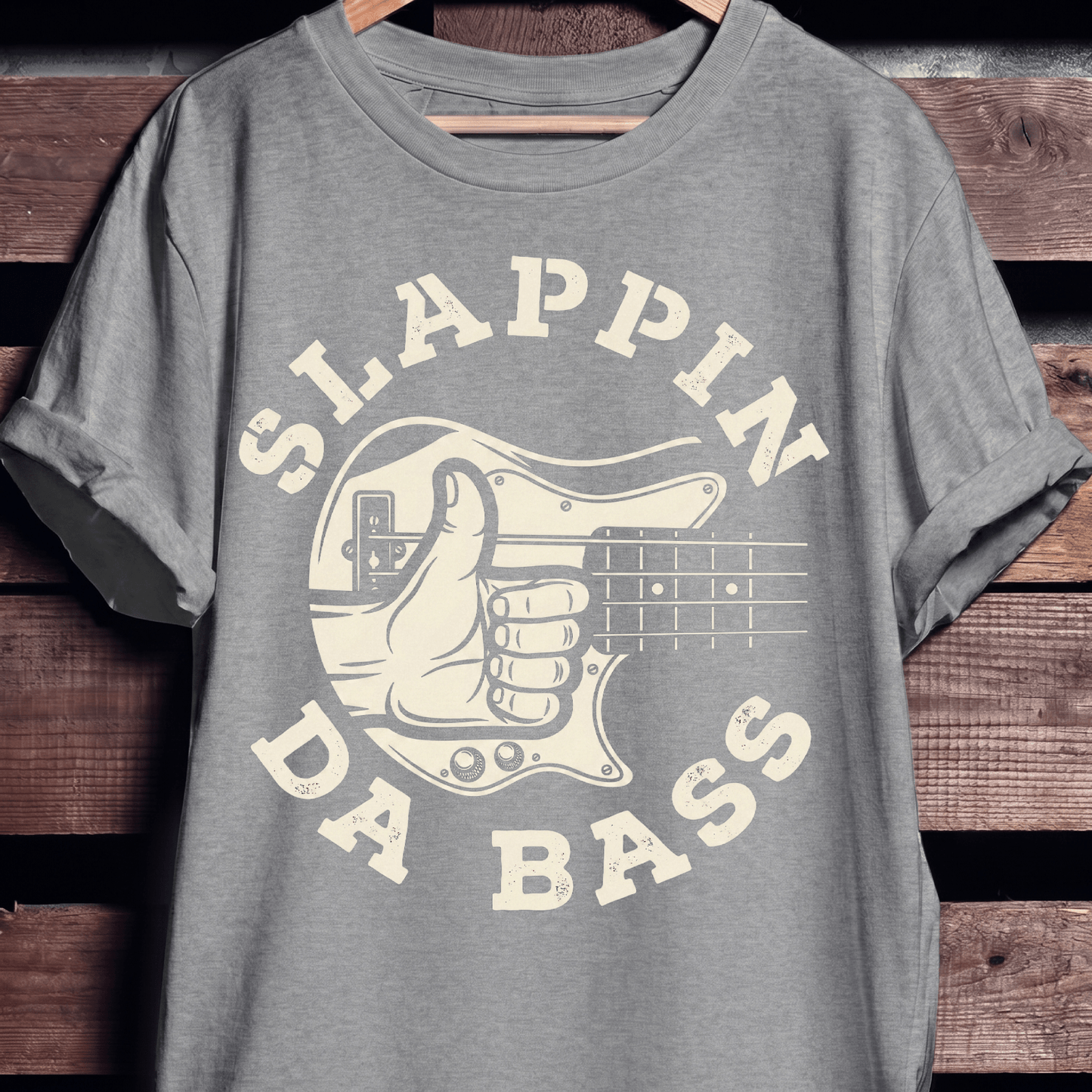 Slappin Da Bass Graphic Tee - The Music Frontiers