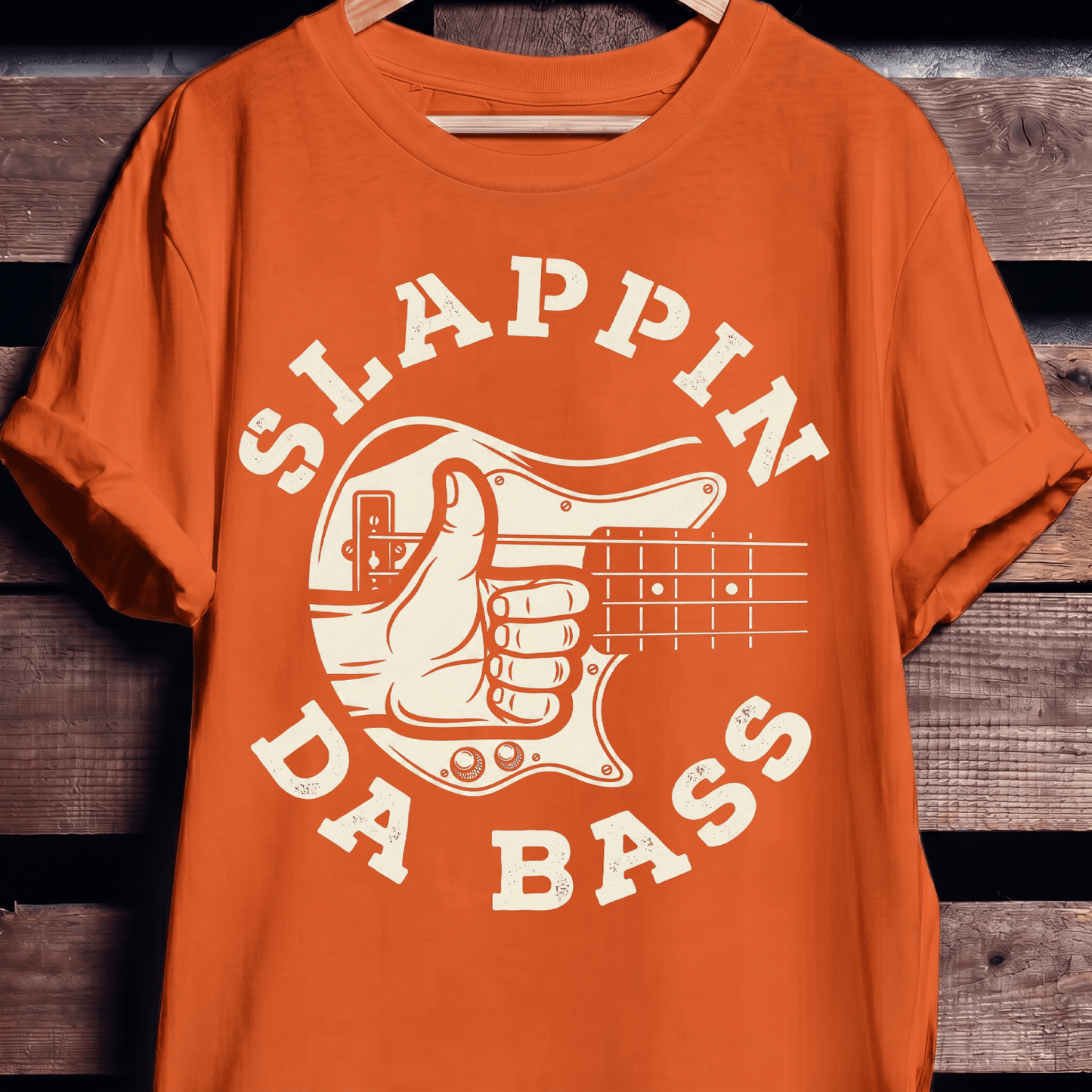 Slappin Da Bass Graphic Tee - The Music Frontiers
