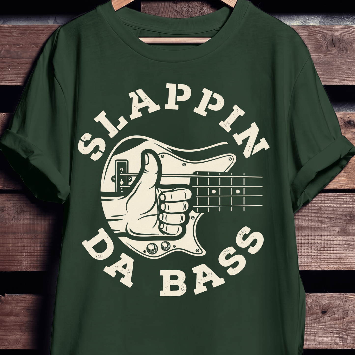Slappin Da Bass Graphic Tee - The Music Frontiers