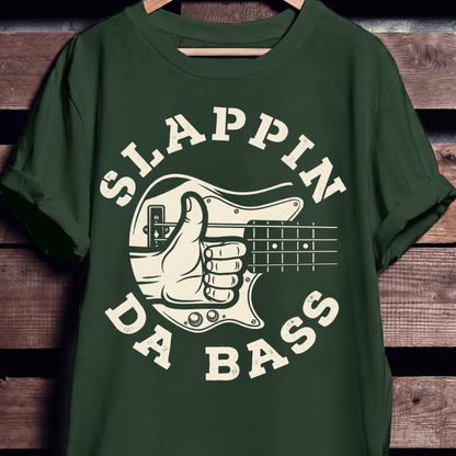 Slappin Da Bass Graphic Tee - The Music Frontiers