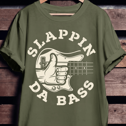 Slappin Da Bass Graphic Tee - The Music Frontiers