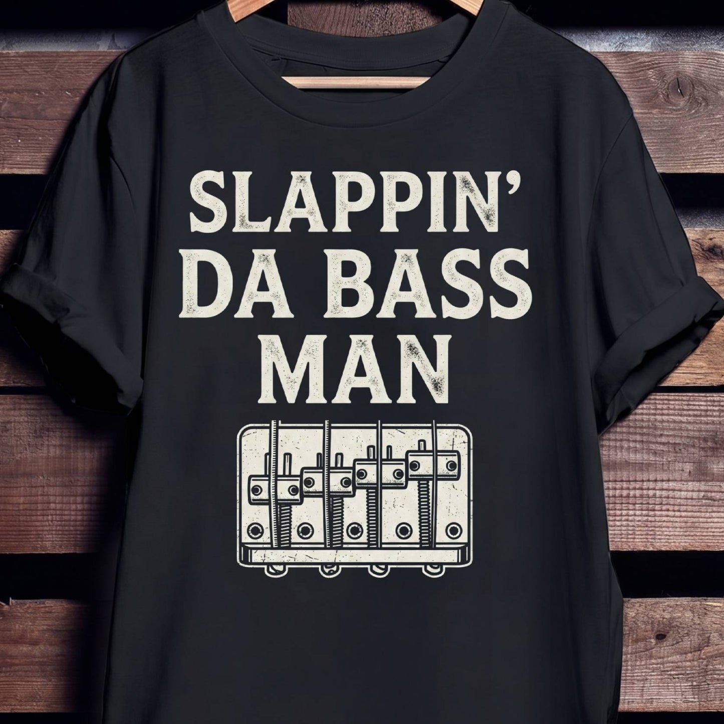 Slappin_ Da Bass Man Graphic Tee - Unisex Standard T-Shirt