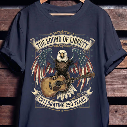 Sound of Liberty Eagle Guitar America 250 - The Music Frontiers