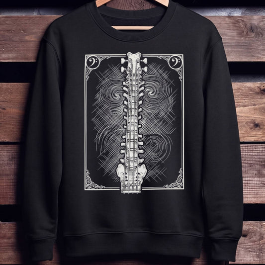 Spine Bass Guitar Graphic