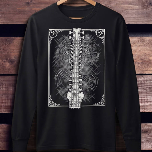 Spine Bass Guitar Graphic