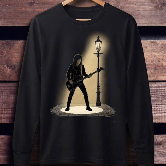 Streetlight Bass Player Graphic