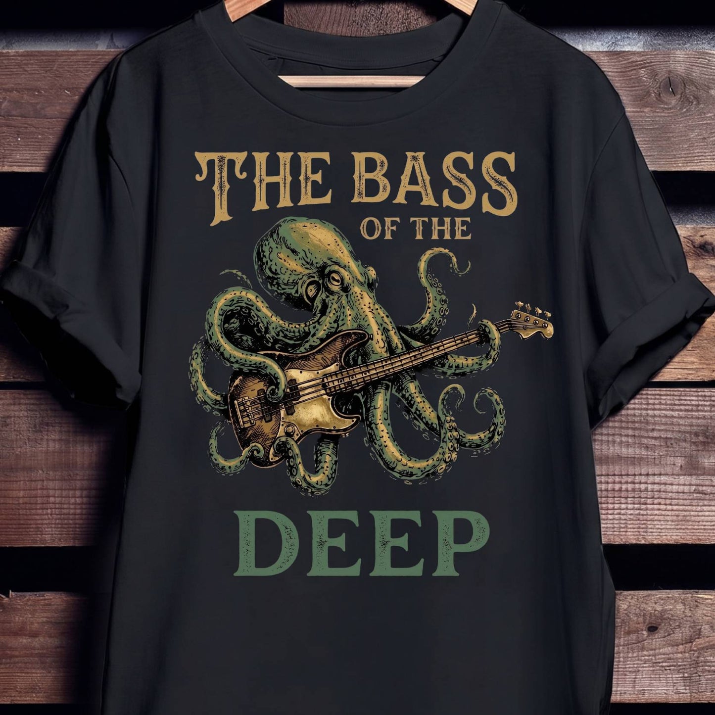 The Bass Of The Deep Kraken Tee