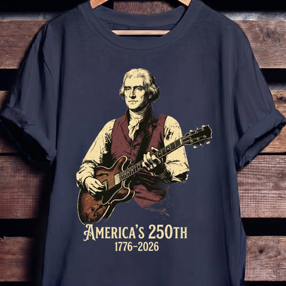 Thomas Jefferson Playing Guitar America 250 - The Music Frontiers