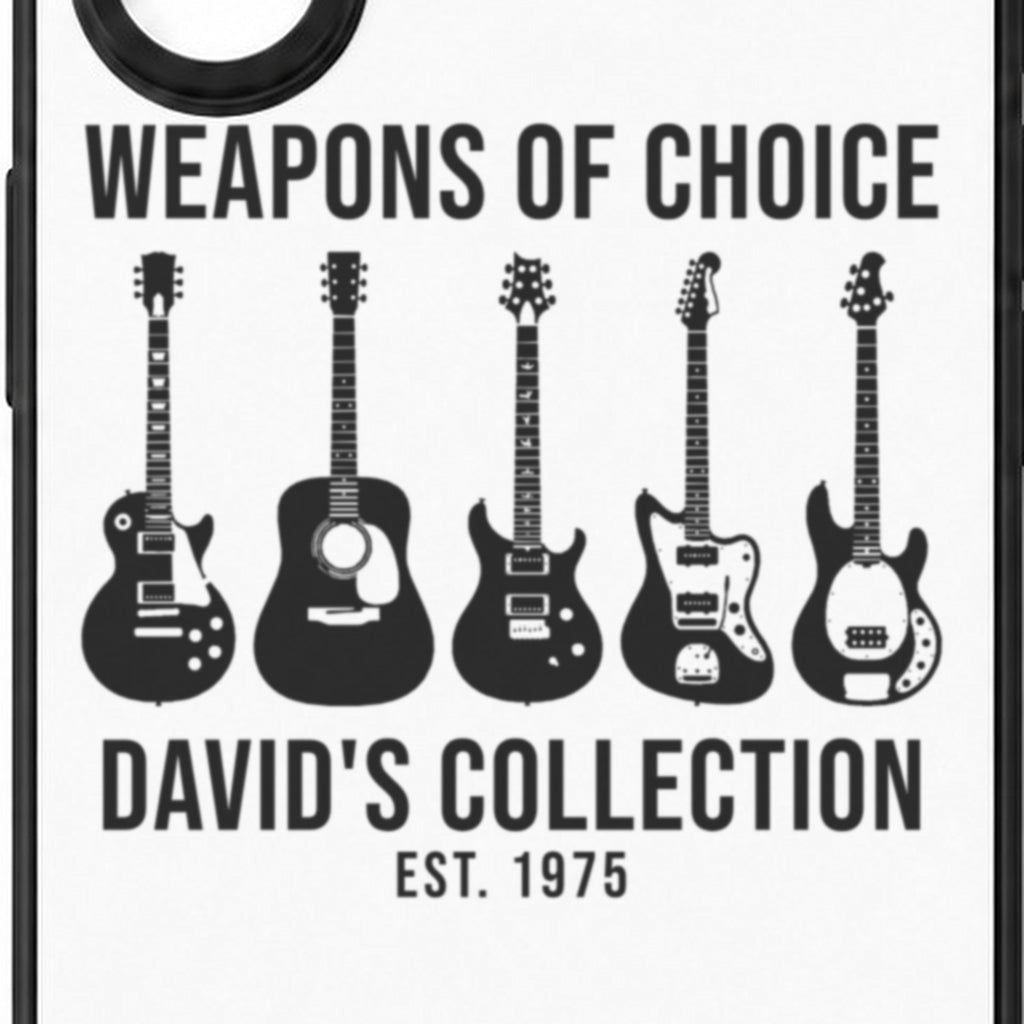 Custom Phone Case – Your Music Design - Phone case print close-up with a personalized music design