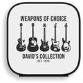 Custom Bluetooth Speaker – Your Music Design - Mini speaker black with a personalized music design