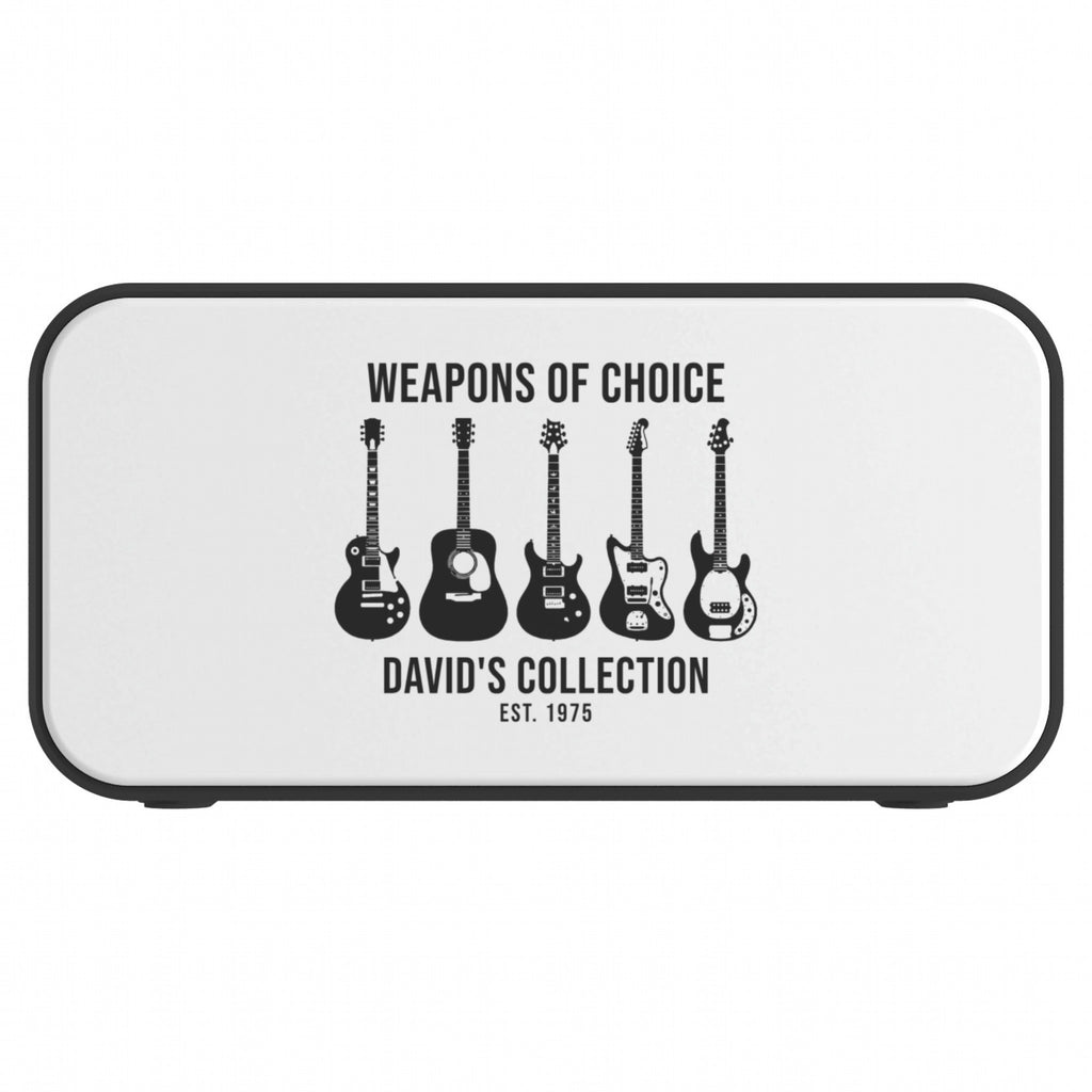 Custom Bluetooth Speaker – Your Music Design - 6W speaker black with a personalized music design