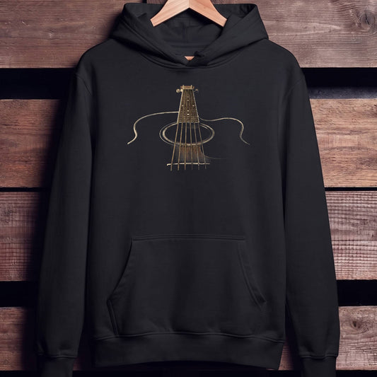 Vintage Artistic Acoustic Guitar Perspective