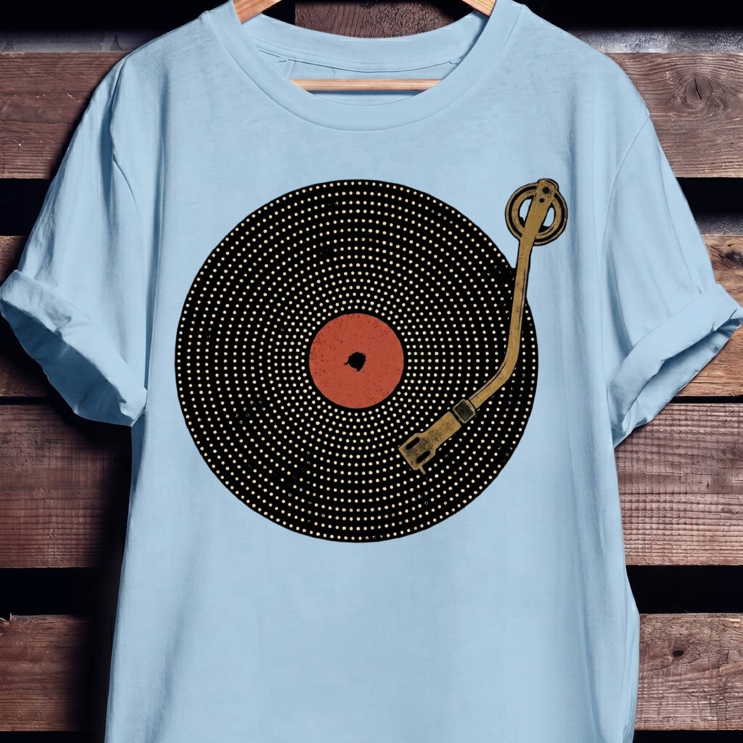 Vinyl Record Tonearm Tee