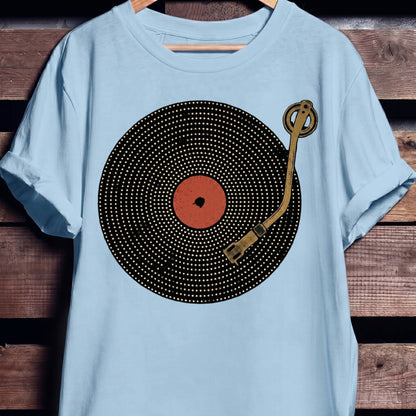Vinyl Record Tonearm Tee