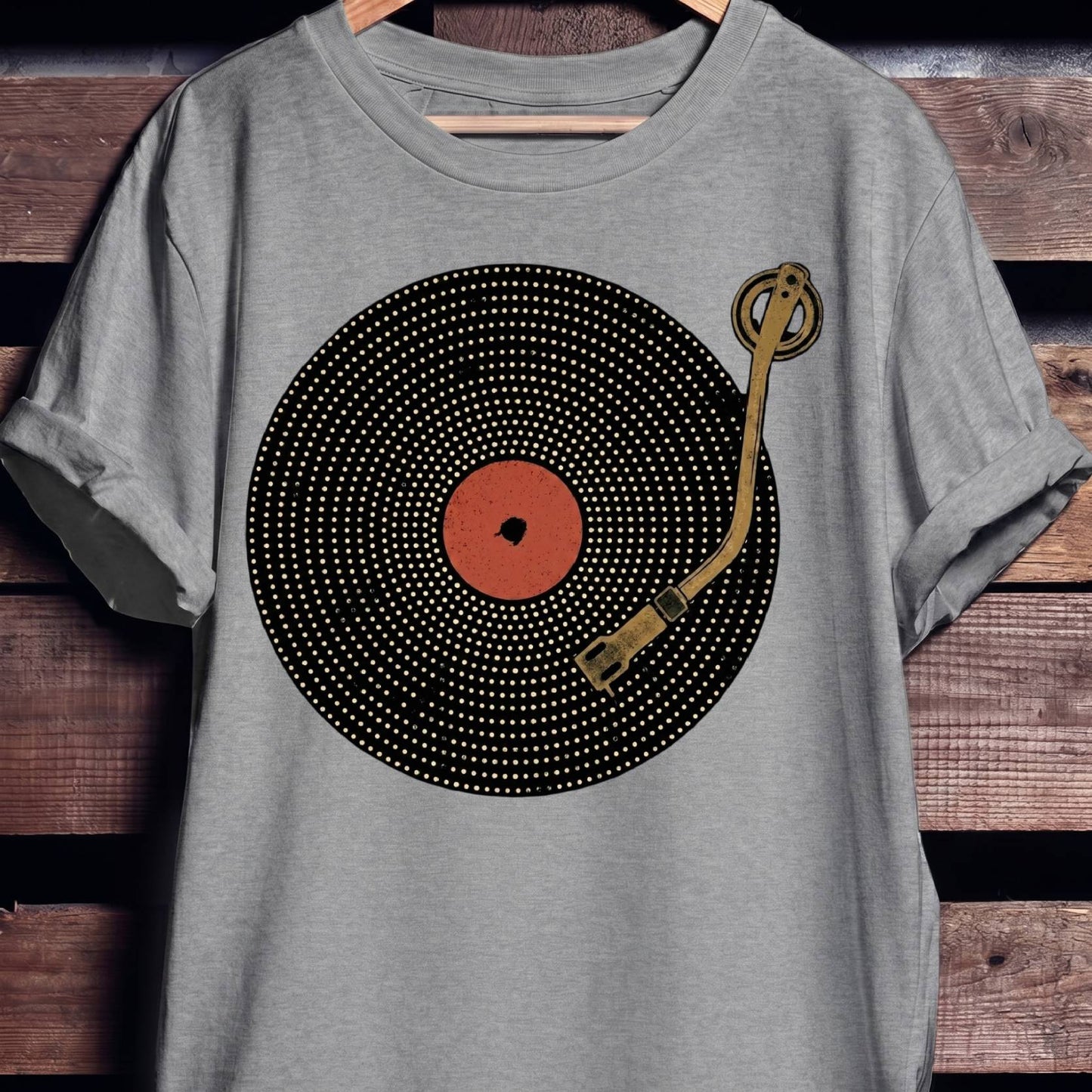 Vinyl Record Tonearm Tee